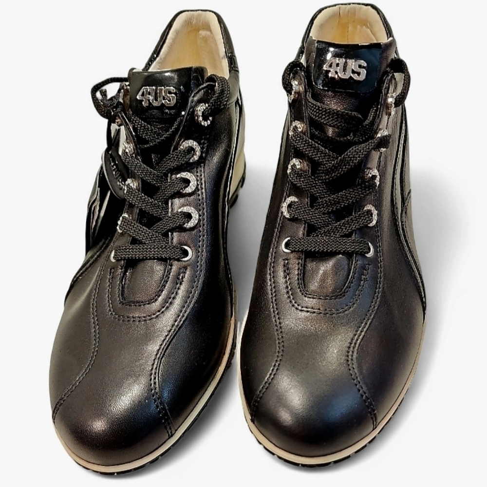 Nwt! Auth! Cesare Paciotti 4US platform sneakers